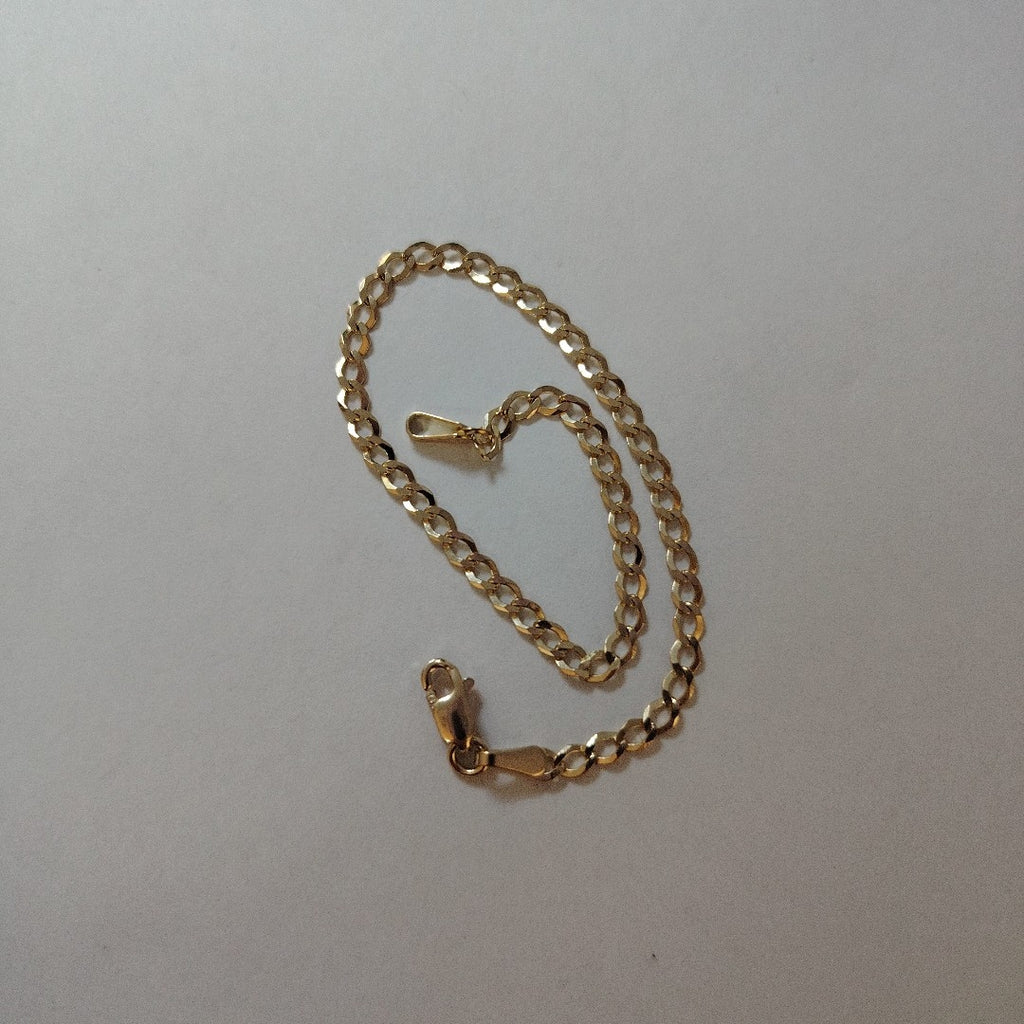 PULSERA BARBADA 14K 18 CM 2.1 GR (NUEVO)