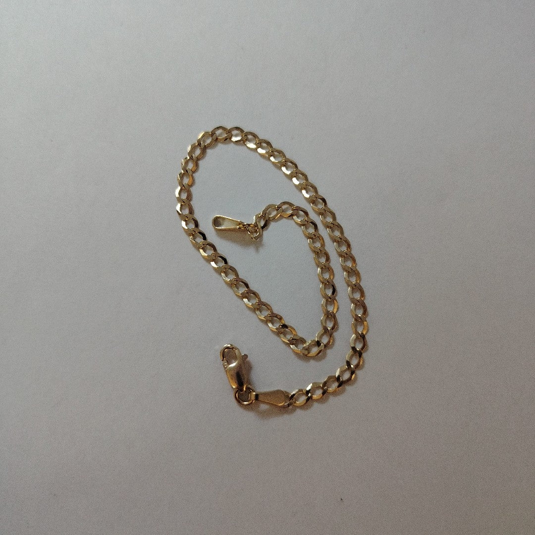 PULSERA BARBADA 14K 18 CM 2.1 GR (NUEVO)
