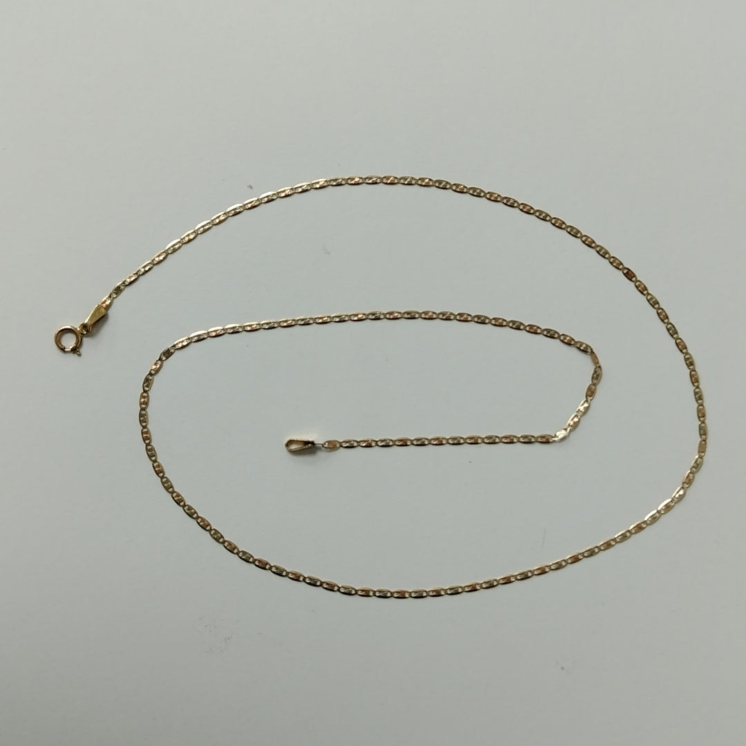 CADENA ORO 14 K 1.2 GRMS (SEMINUEVO)