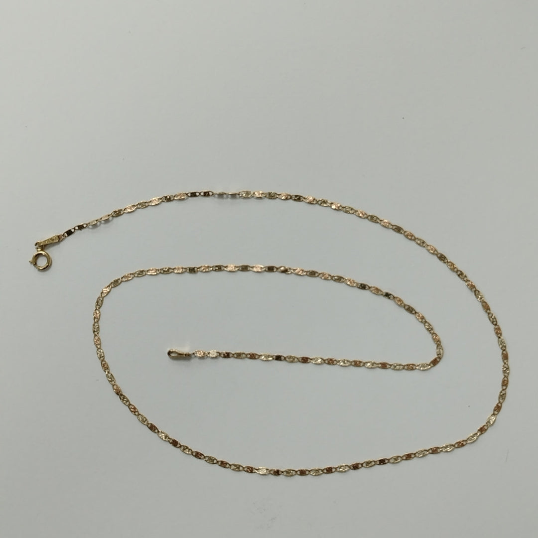 CADENA ORO 14 K 1.4 GRMS (SEMINUEVO)
