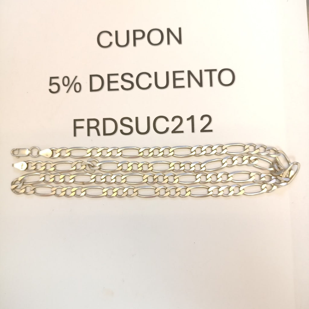 CADENA PLATA 42.3 GRMS (SEMINUEVO)