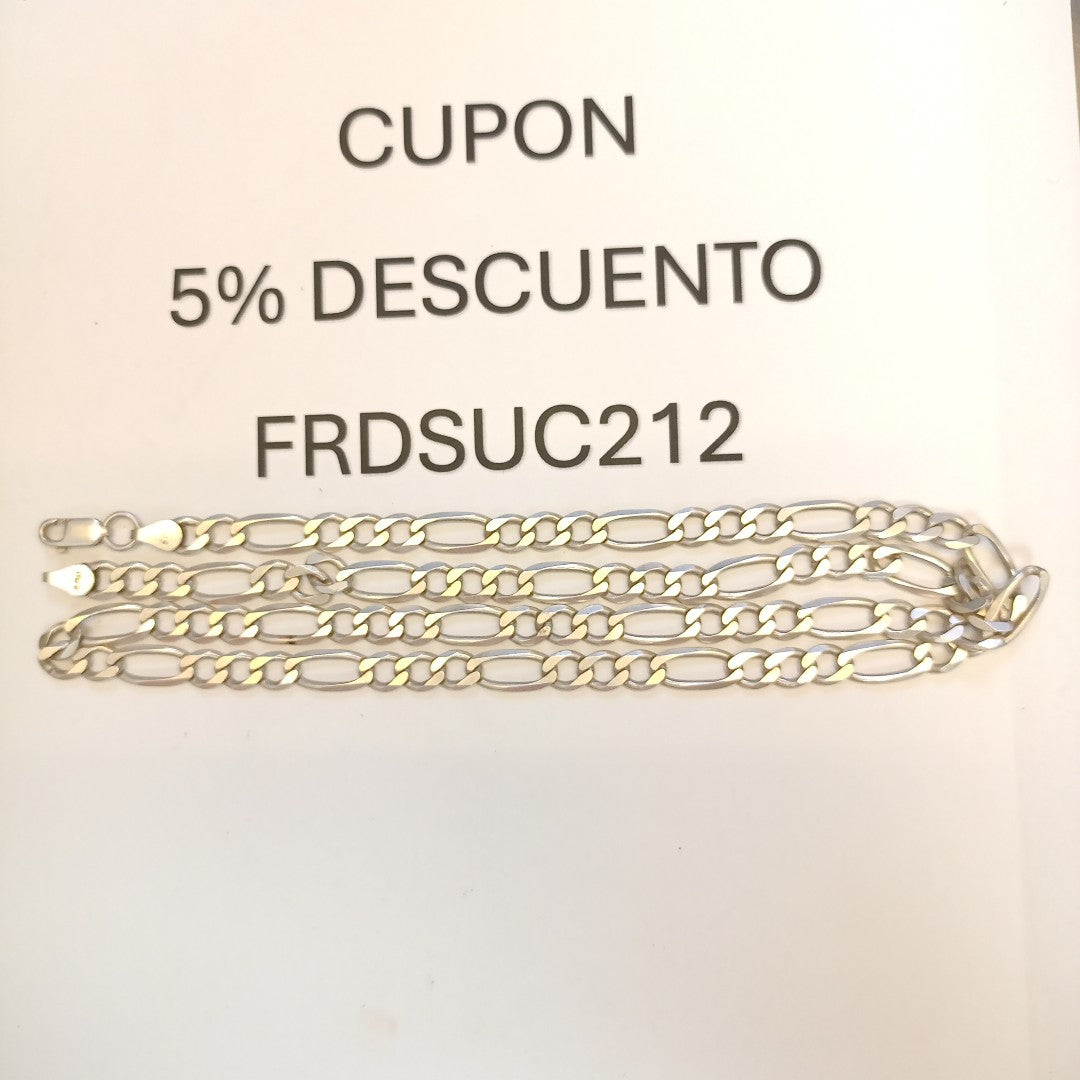 CADENA PLATA 42.3 GRMS (SEMINUEVO)