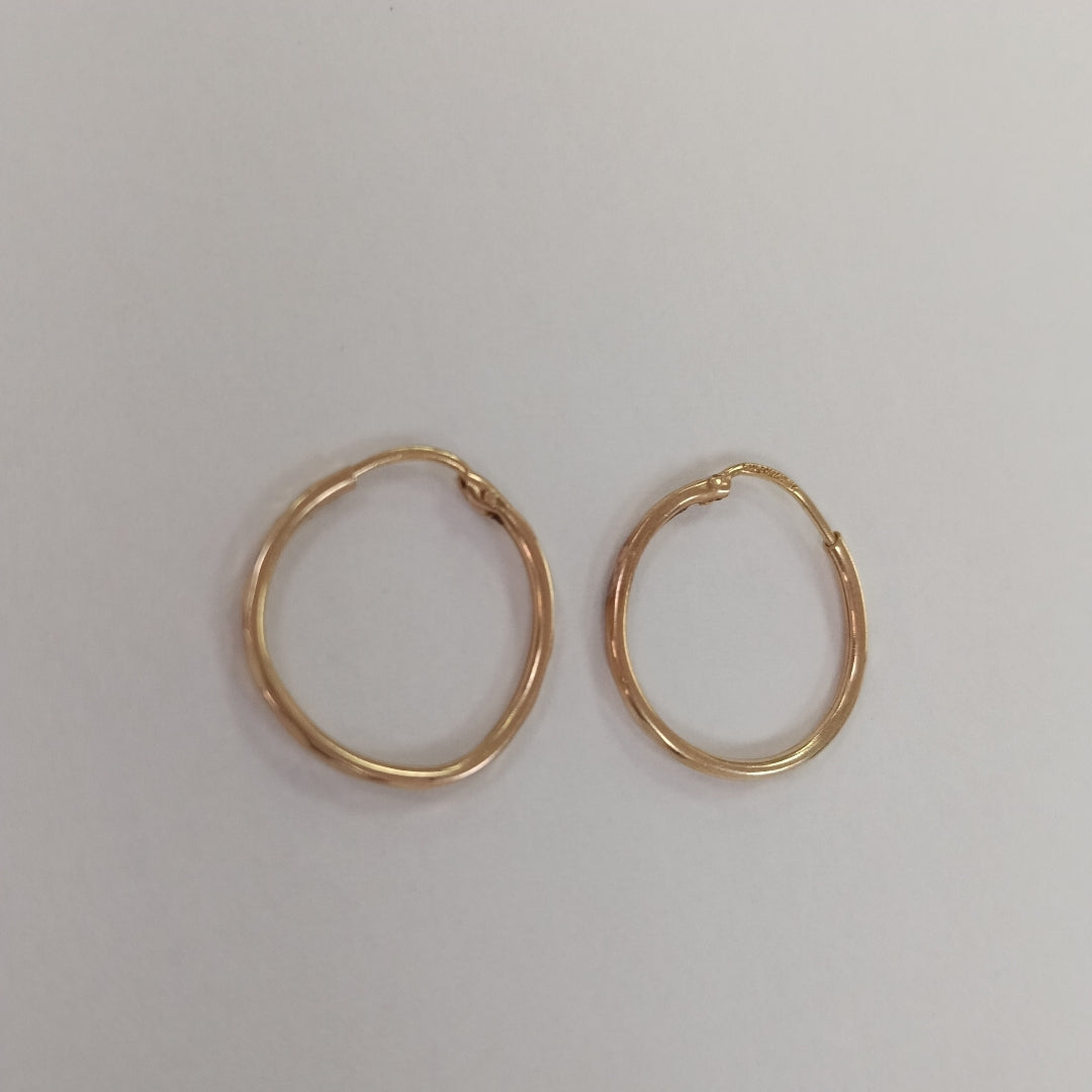 ARRACADAS PAR ORO 10 K 1,10 GRMS (SEMINUEVO)