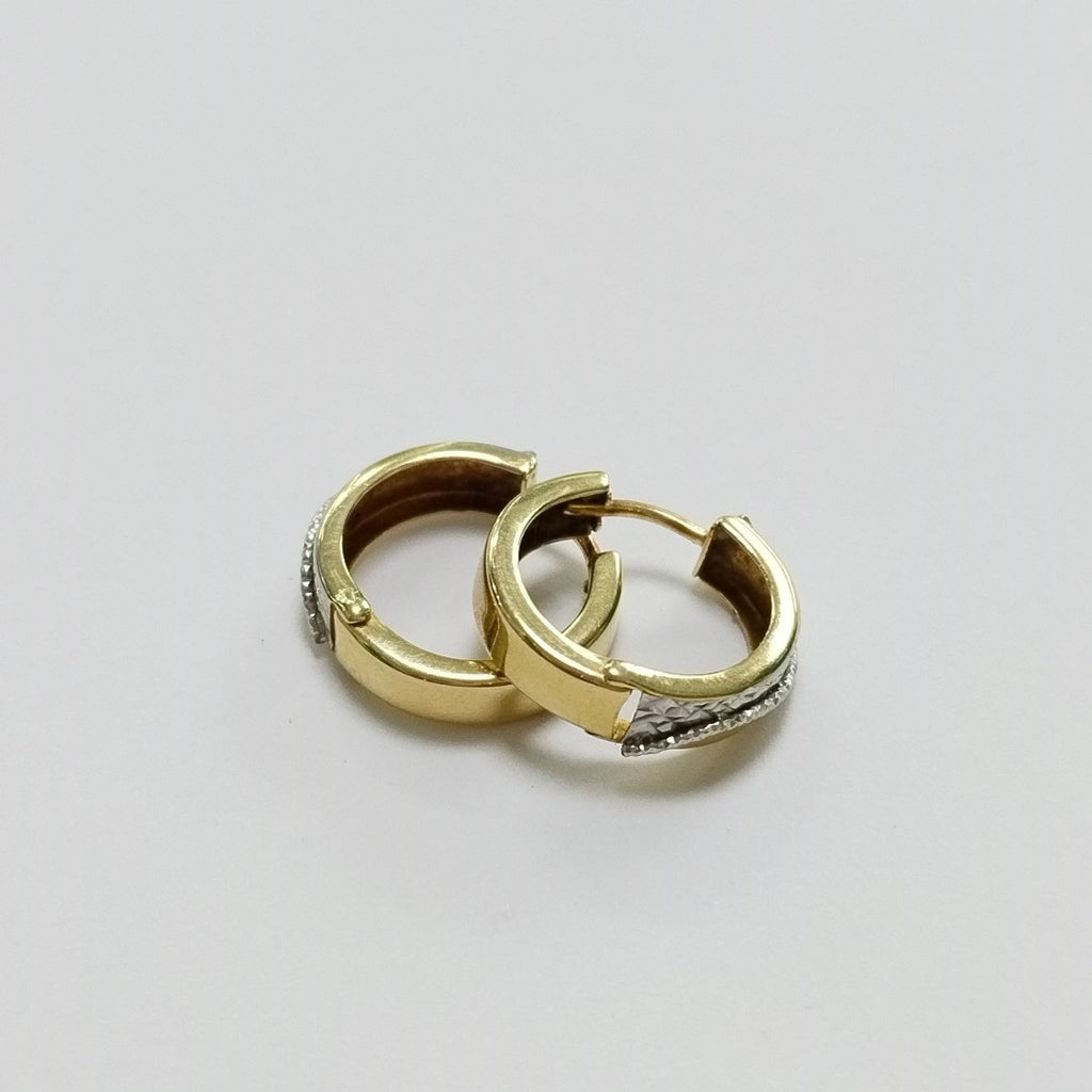 ARETES PAR ORO 14 K 1.8 GRMS (SEMINUEVO)