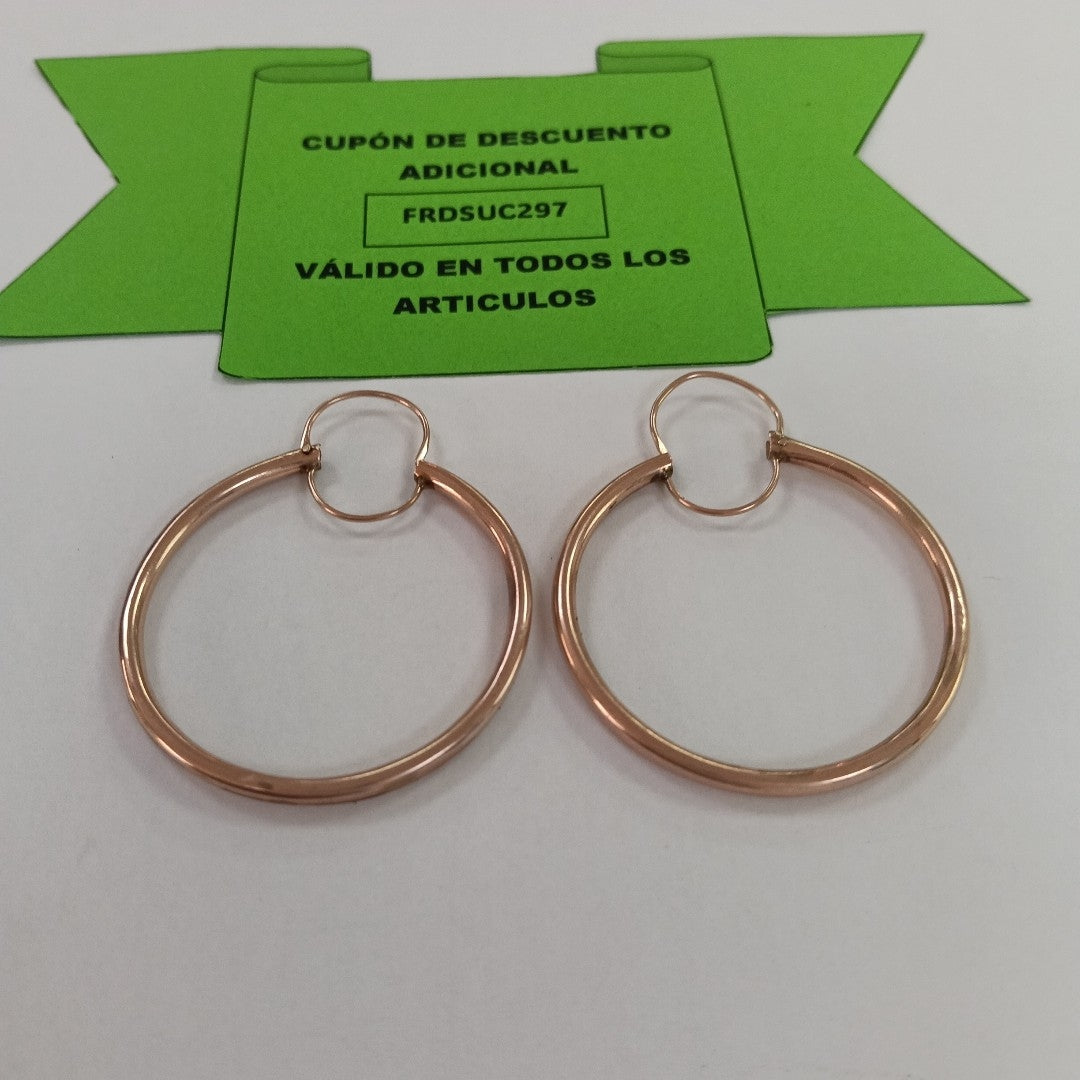 ARRACADAS PAR ORO 10 K 2.6 GRMS (SEMINUEVO)