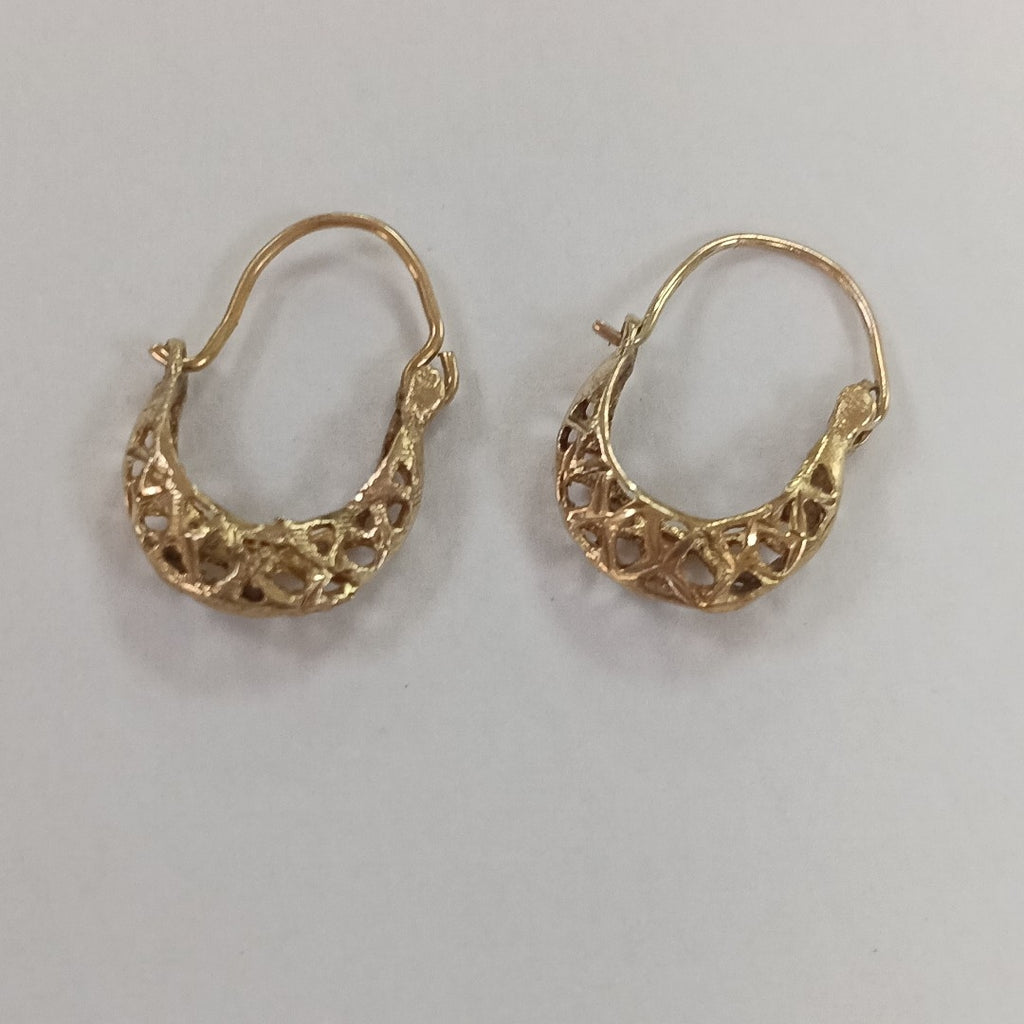 ARRACADAS PAR ORO 10 K 1,50 GRMS (SEMINUEVO)