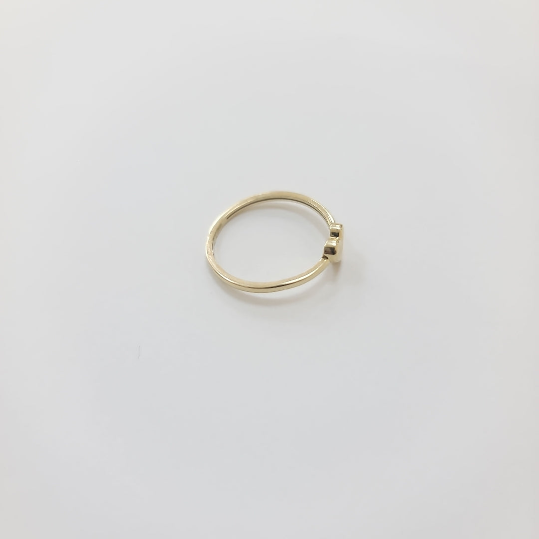 ANILLOS ANILLITO FIG CORAZON 10K TALLA 7 1.2 GR (NUEVO)
