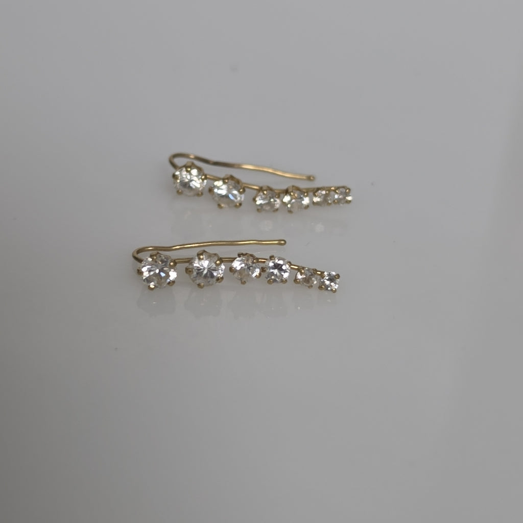 ARETES PAR ORO 10 K 1.3 GRMS (SEMINUEVO)