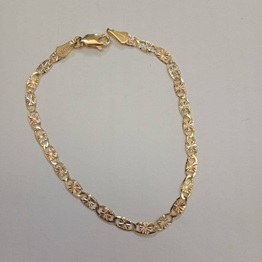 PULSERA GUCHI 14K 18 CM 2.8 GR (NUEVO)
