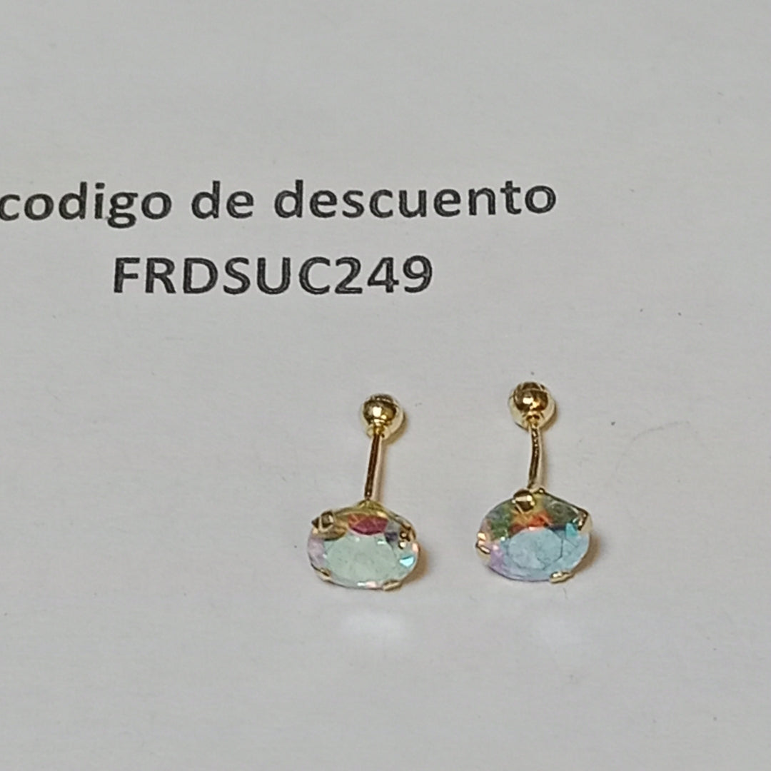 BROQUELES PAR ORO 10 K 0,60 GRMS (SEMINUEVO)