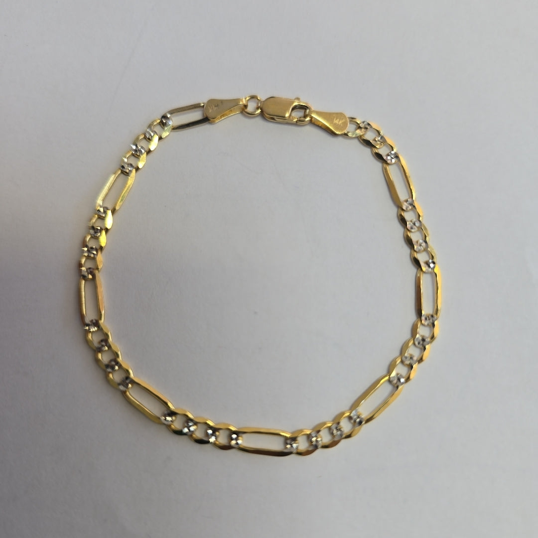 PULSERA 3X1 14K 18 CM 3.9 GR (NUEVO)