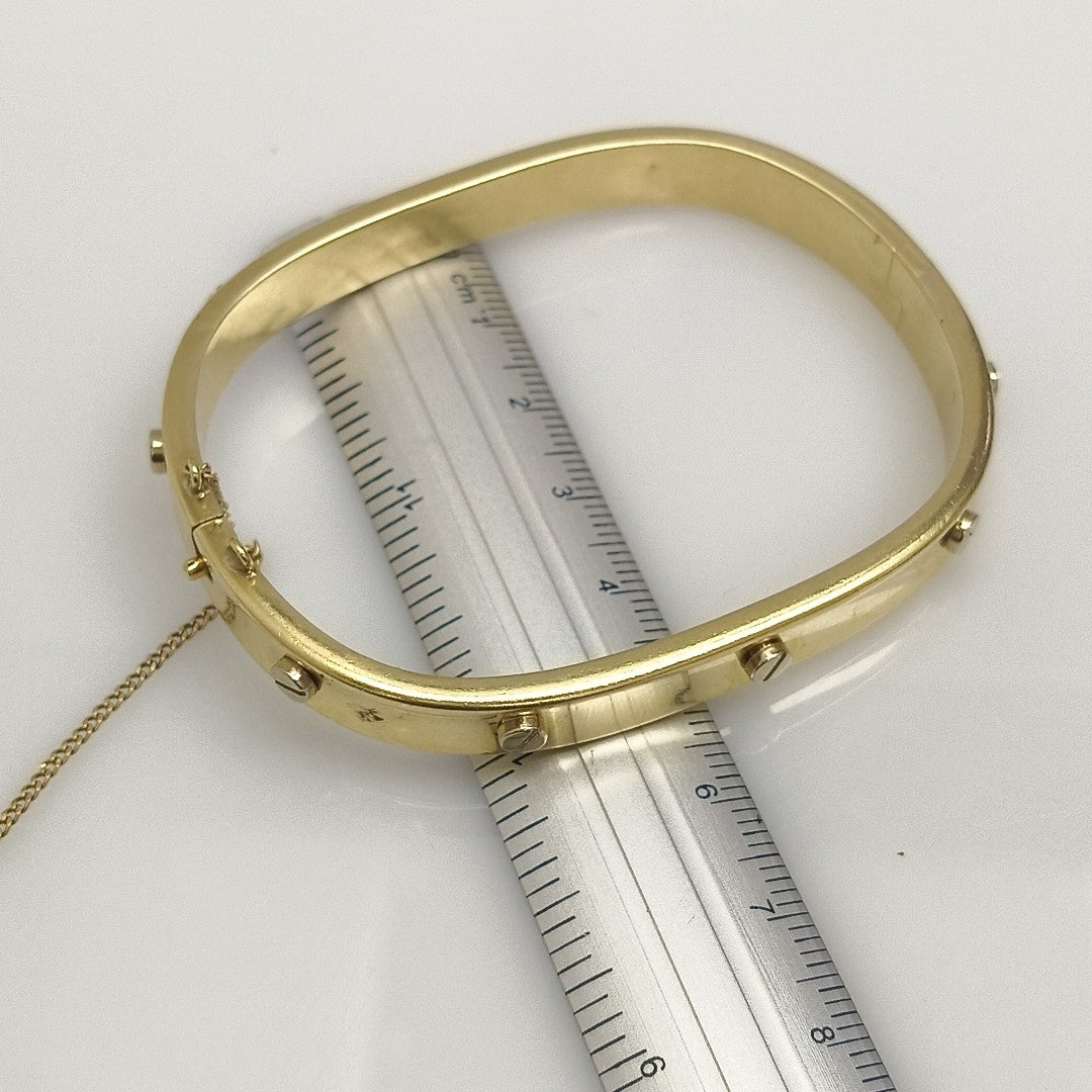BRAZALETE ORO 18 K 22.6 GRMS (SEMINUEVO)