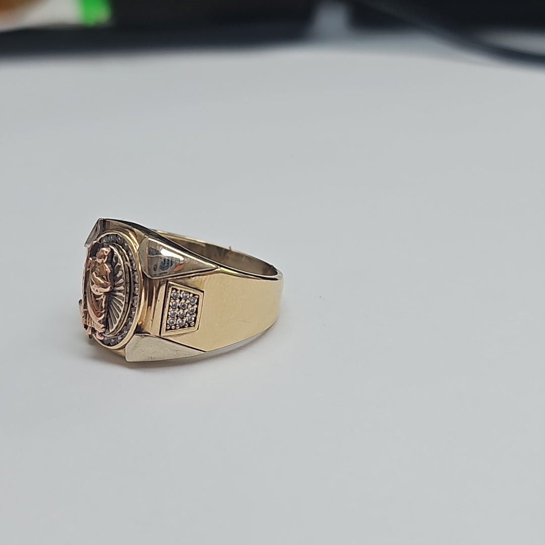 ANILLO ORO 14 K 7.3 GRMS (SEMINUEVO)