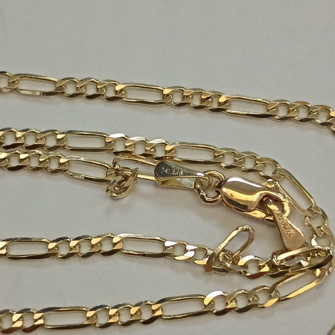 CADENA 3X1 14K 55 CM 4.9 GR (NUEVO)