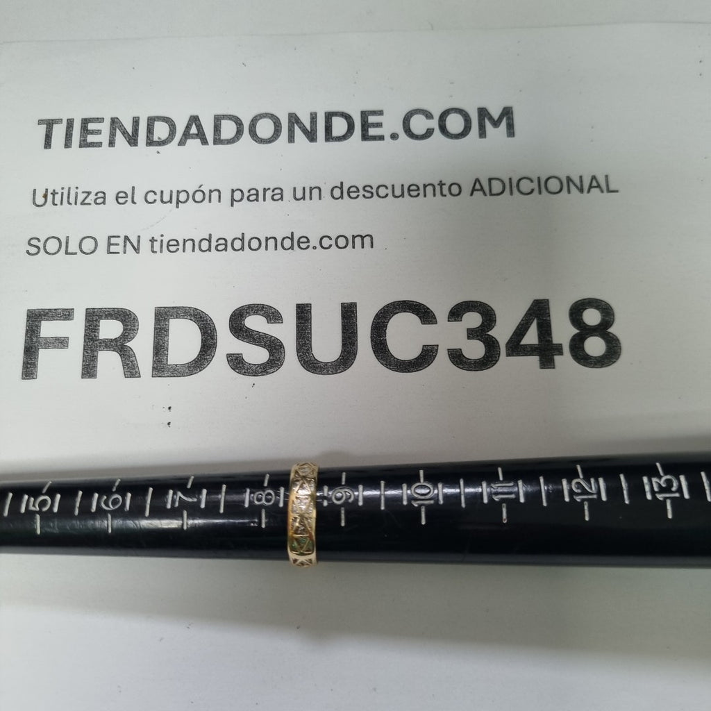 ANILLO ORO 14 K 1,60 GRMS (SEMINUEVO)