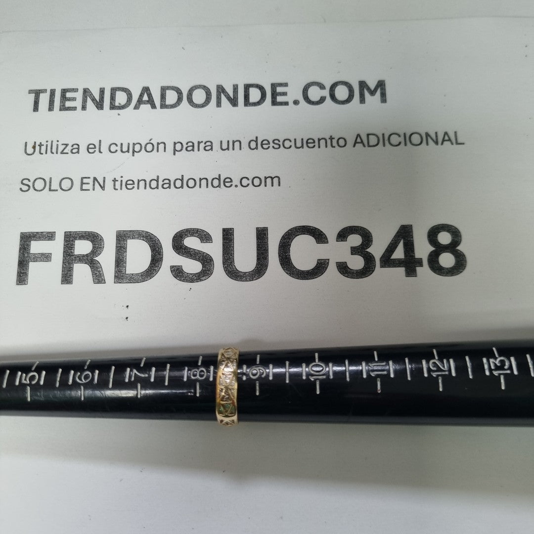 ANILLO ORO 14 K 1,60 GRMS (SEMINUEVO)