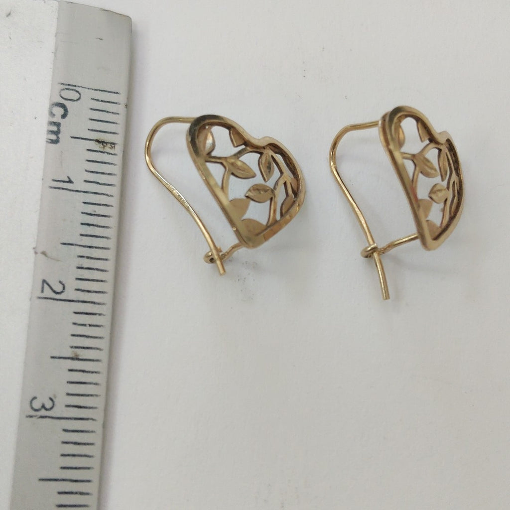 ARETES PAR ORO 14 K 1.1 GRMS (SEMINUEVO)