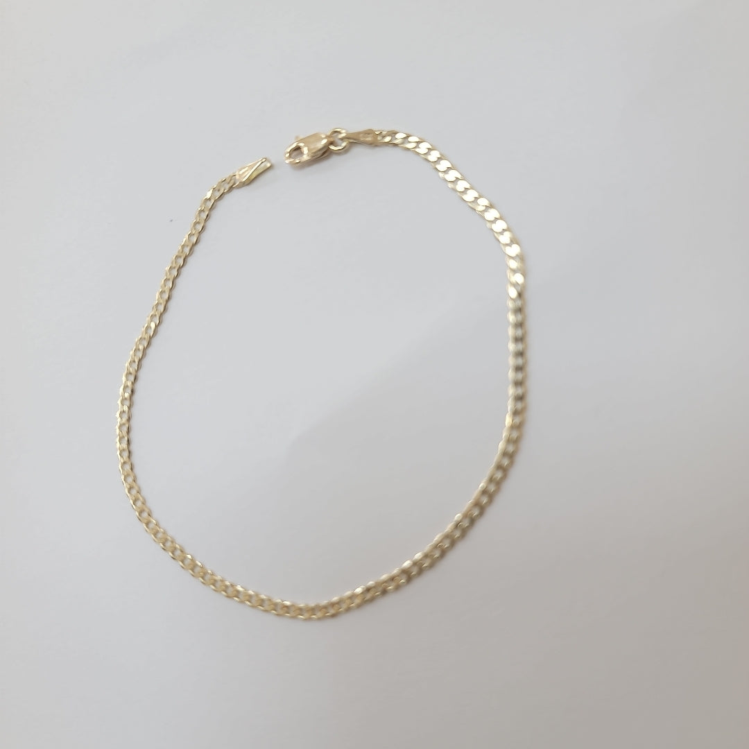PULSERA BARBADA 14K 21 CM 2.3 GR (NUEVO)