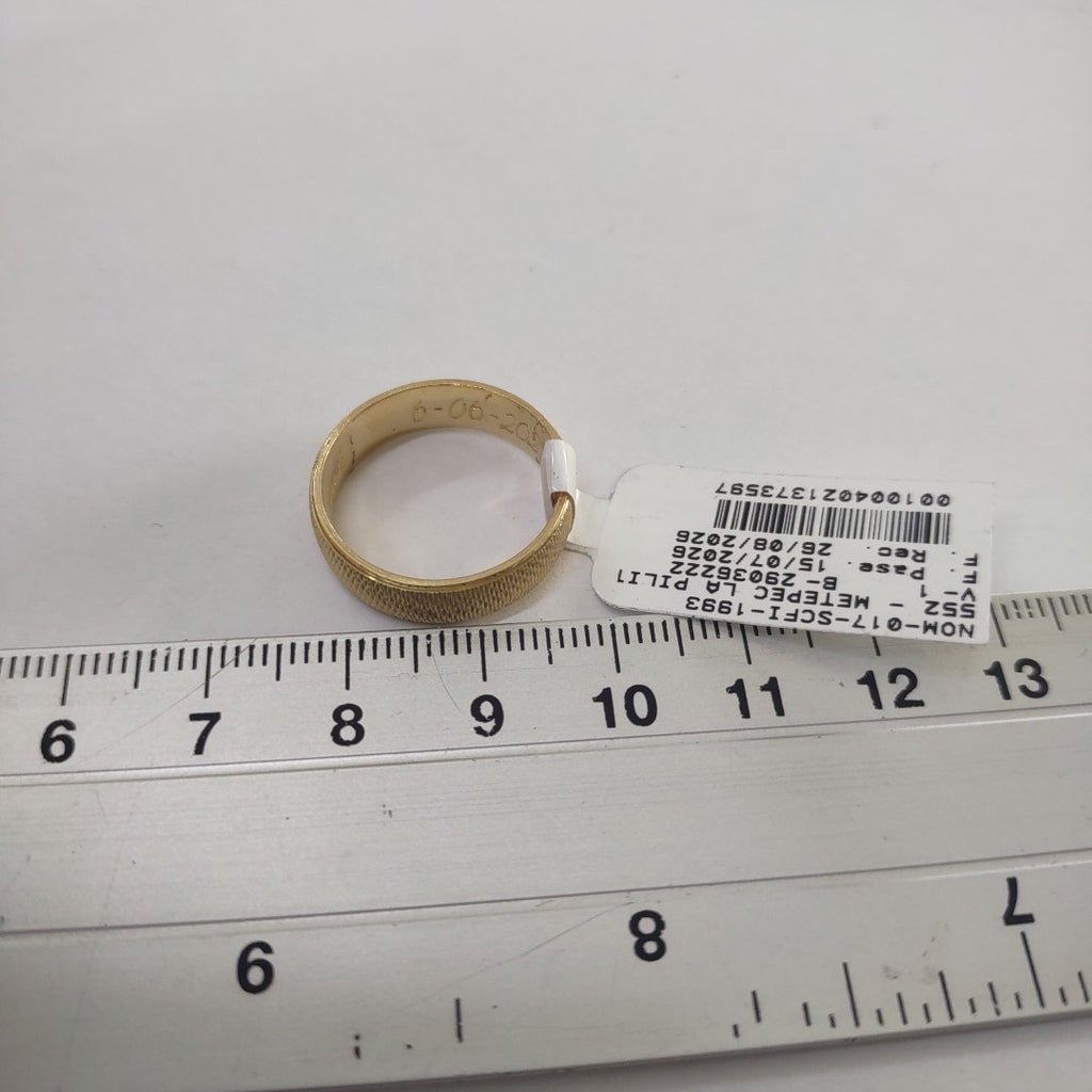 ARGOLLA ORO 14 K 2.7 GRMS (SEMINUEVO)