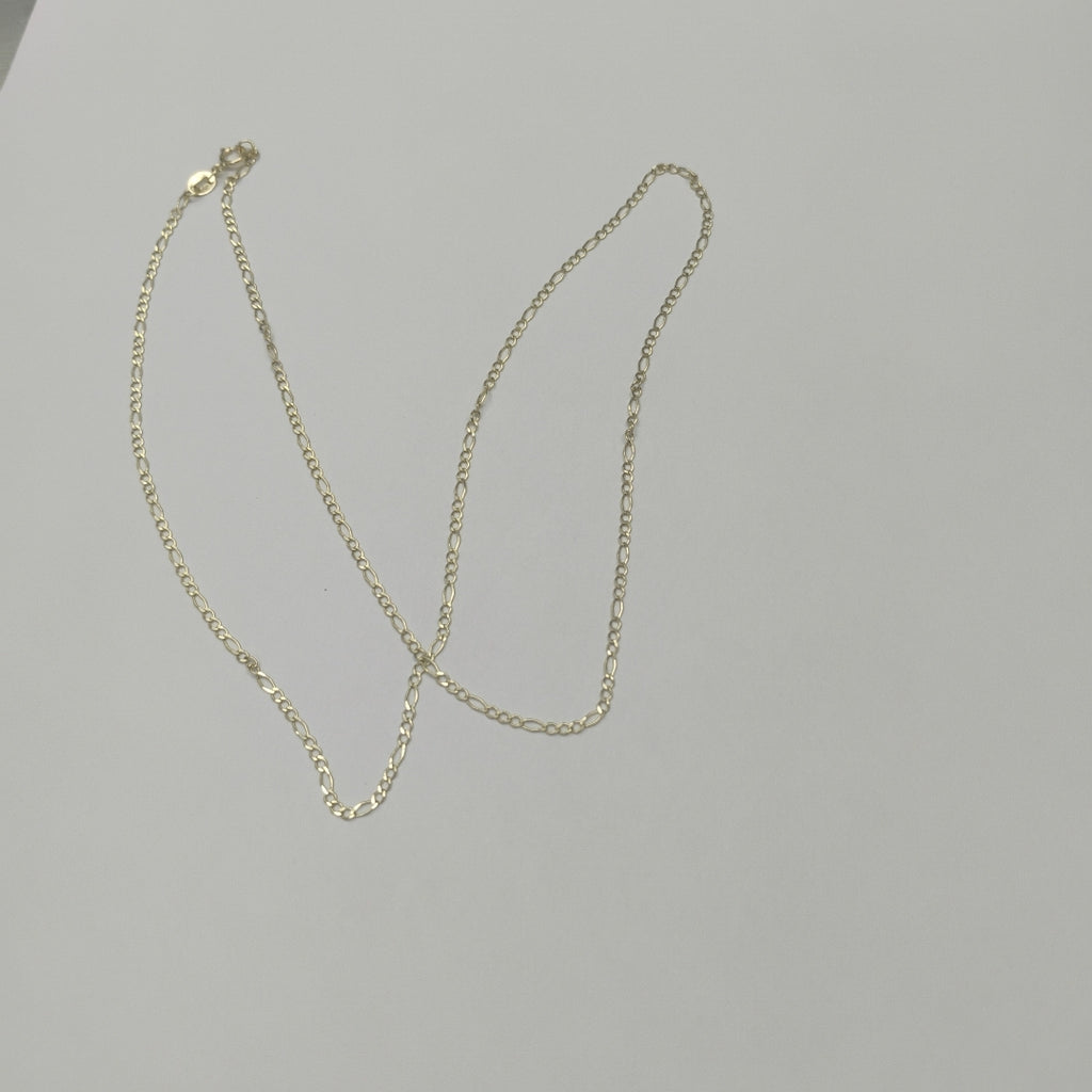 CADENAS TEJIDO 3X1 ORO 10K 55 CM 2.2 GR (NUEVO)