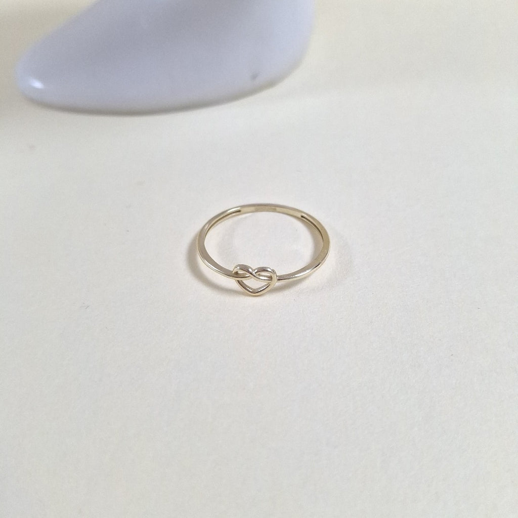 ANILLOS ANILLITO FIG CORAZON 10K TALLA 9 0.9 GR (NUEVO)