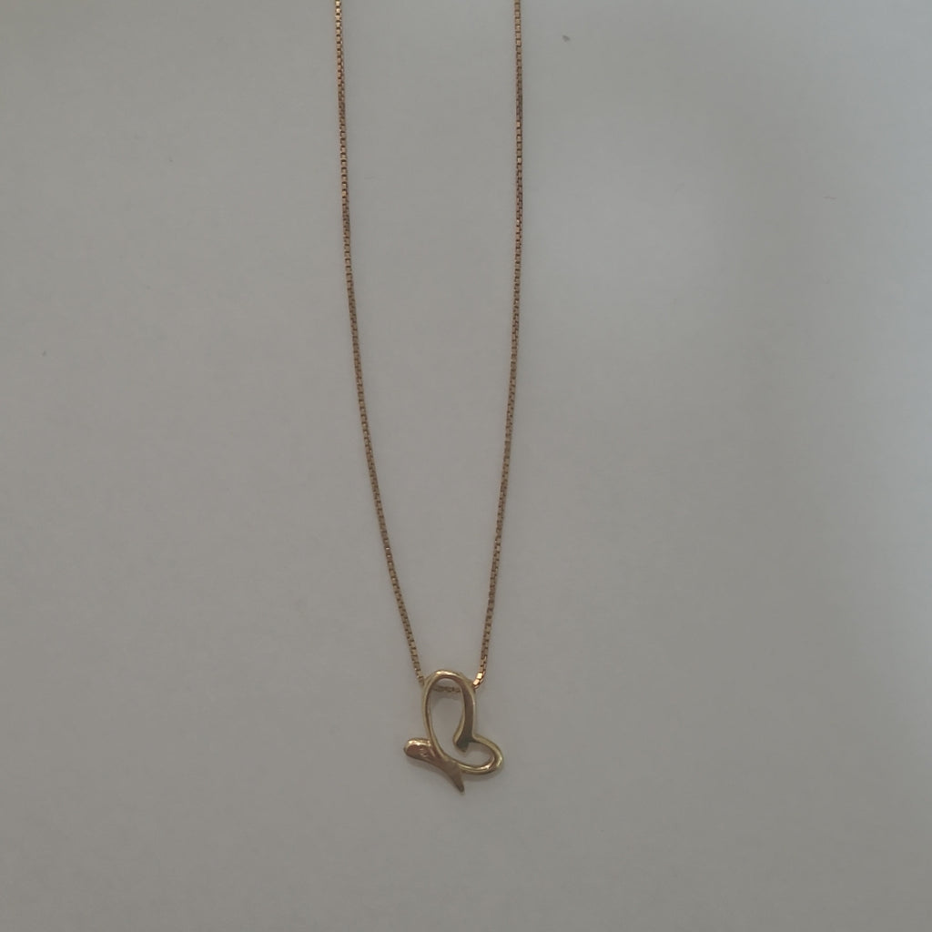 CADENA, DIJE ORO 14 K 2 GRMS (SEMINUEVO)