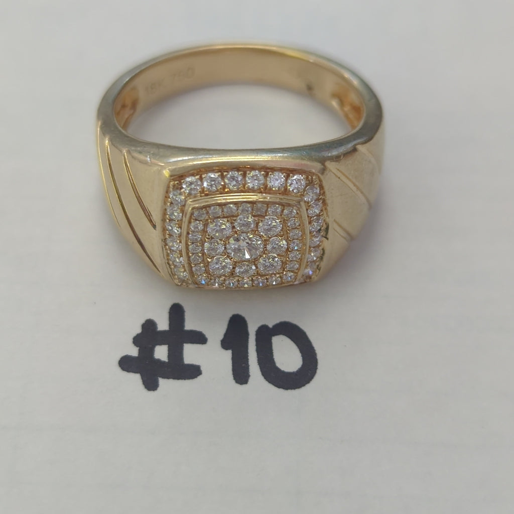 ANILLO ORO 18 K 8,40 GRMS (SEMINUEVO)