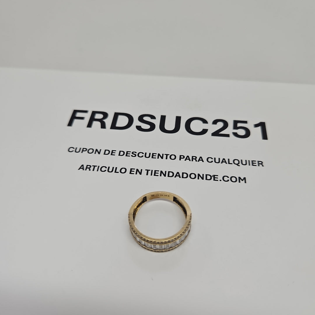 ANILLITO ORO 14 K 3.3 GRMS (SEMINUEVO)