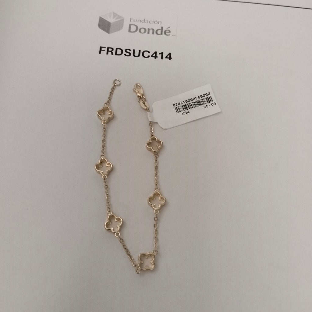PULSERA ESPECIAL 14K 18 CM 4.4 GR (NUEVO)