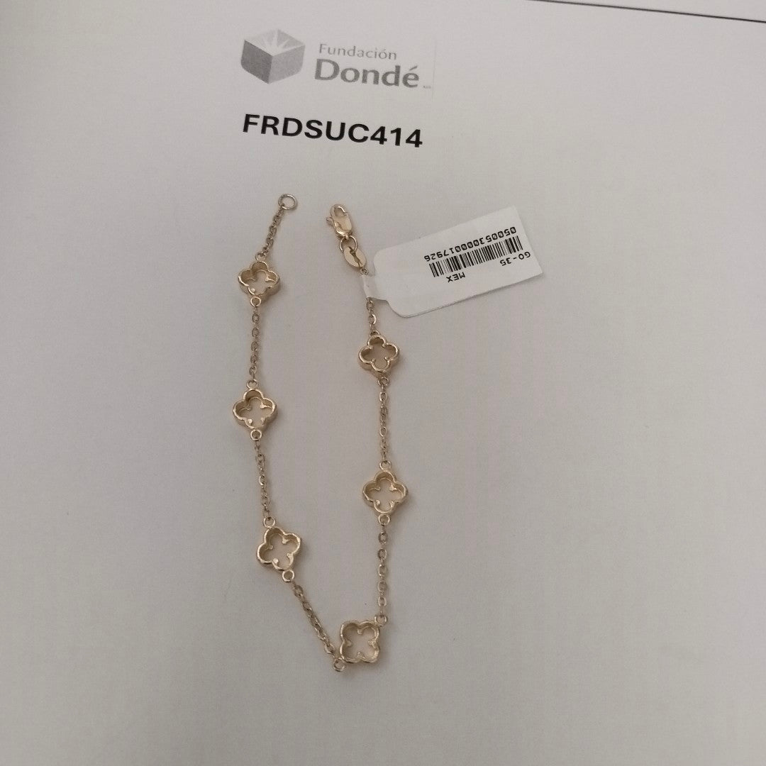 PULSERA ESPECIAL 14K 18 CM 4.4 GR (NUEVO)