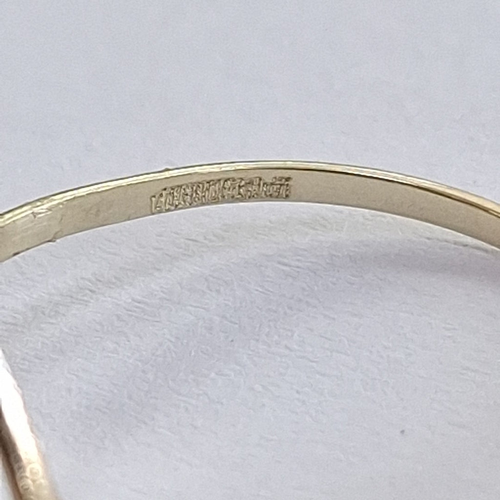 ANILLOS ANILLITO FIG CORAZON 10K TALLA 7 0.8 GR (NUEVO)