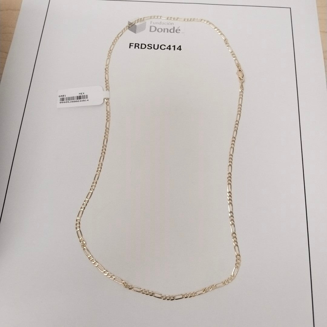 CADENA 3X1 14K 50 CM 4.6 GR (NUEVO)