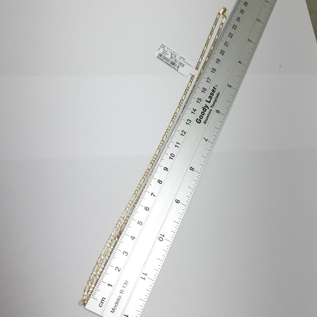 CADENA 3X1 14K 50 CM 4.6 GR (NUEVO)