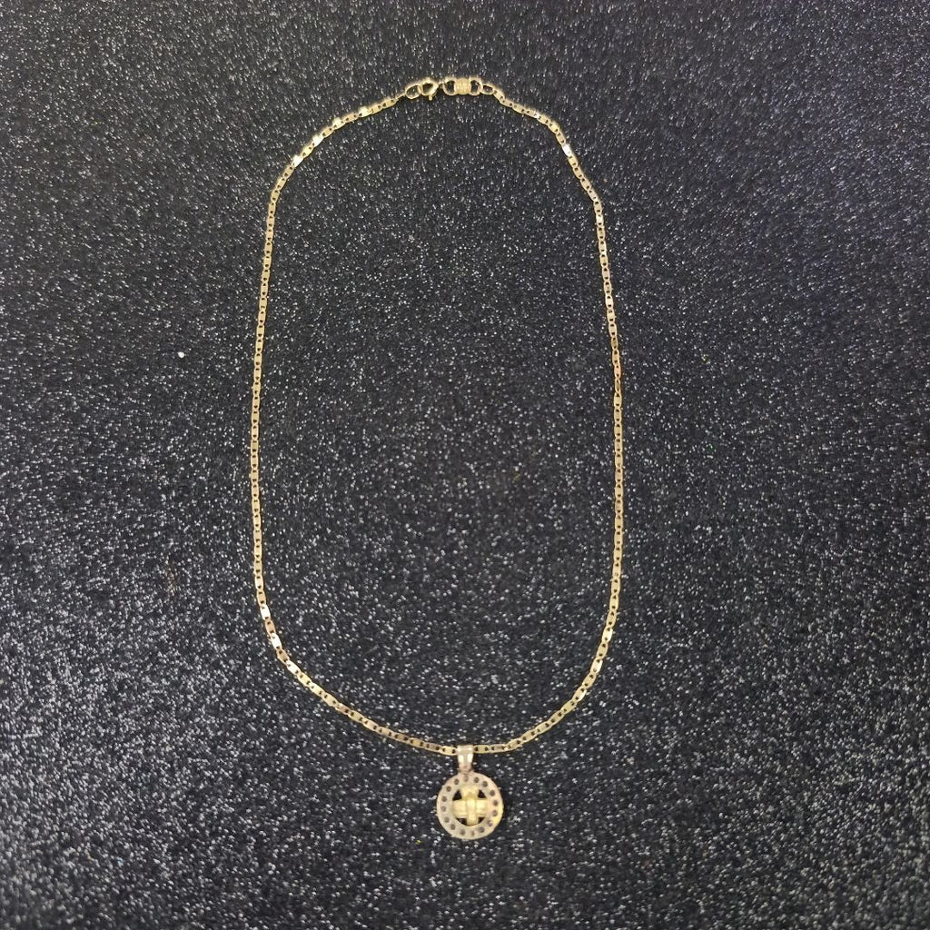 CADENA, DIJE ORO 10 K 1.5 GRMS (SEMINUEVO)