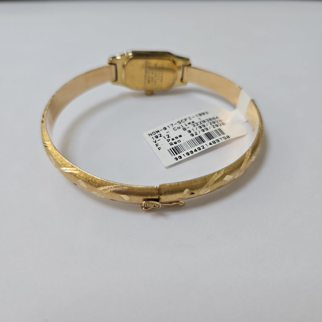 RELOJ CAJA Y PULSO ORO ORO 14 K 16.4 GRMS (SEMINUEVO)