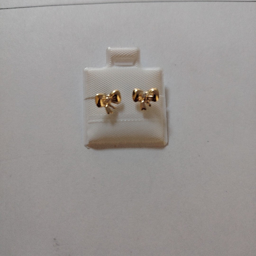 BROQUELES BROQUEL FIG MOÑO C CIRCONIA 14K 0.2441 GR (NUEVO)
