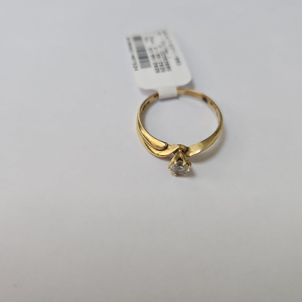 SOLITARIO ORO 14 K 1.9 GRMS (SEMINUEVO)