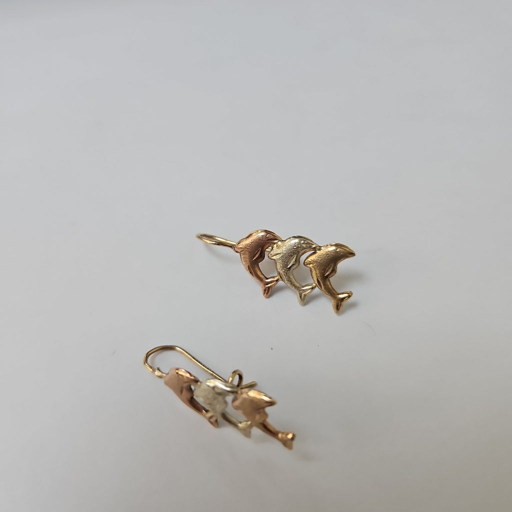 ARETES PAR ORO 10 K 2.2 GRMS (SEMINUEVO)