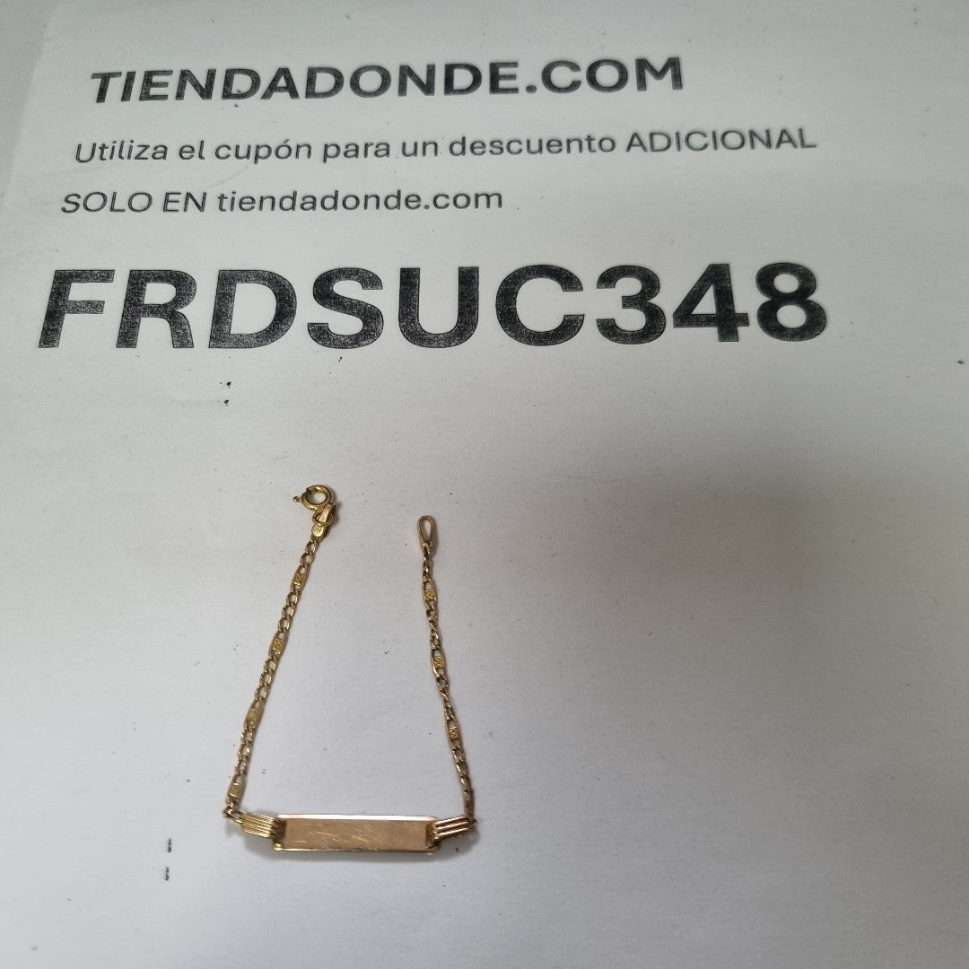 ESCLAVA ORO 14 K 1.4 GRMS (SEMINUEVO)