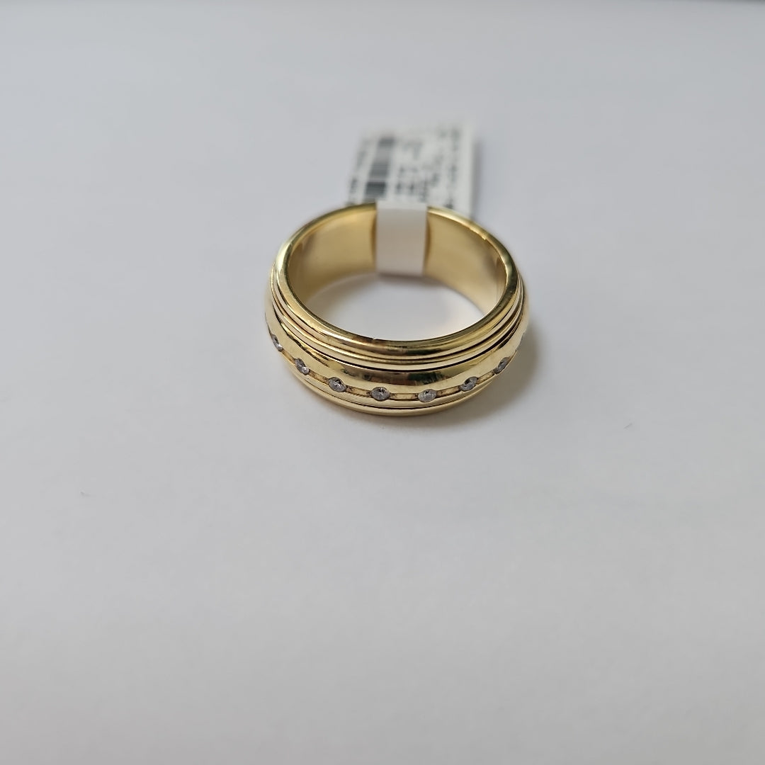 ANILLO ORO 14 K 15.3 GRMS (SEMINUEVO)