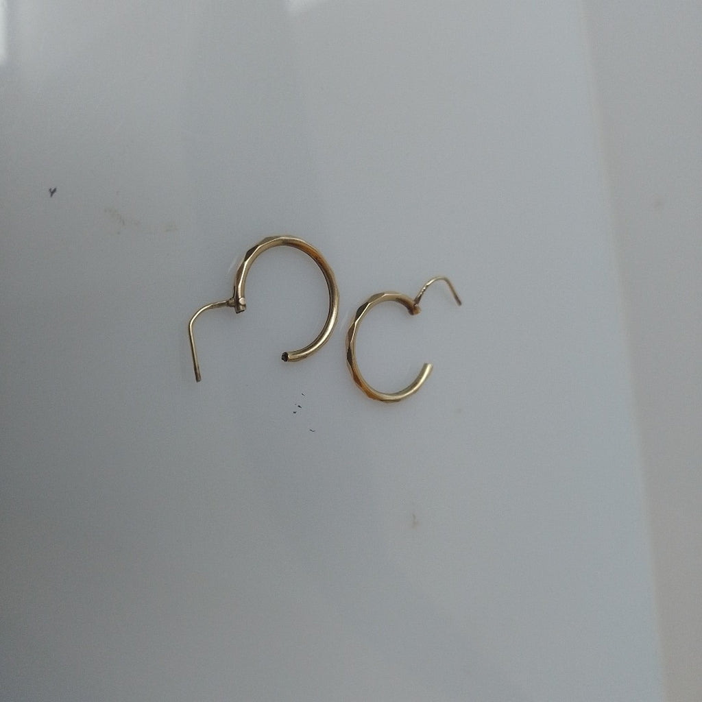 ARRACADAS PAR ORO 14 K 1.4 GRMS (SEMINUEVO)