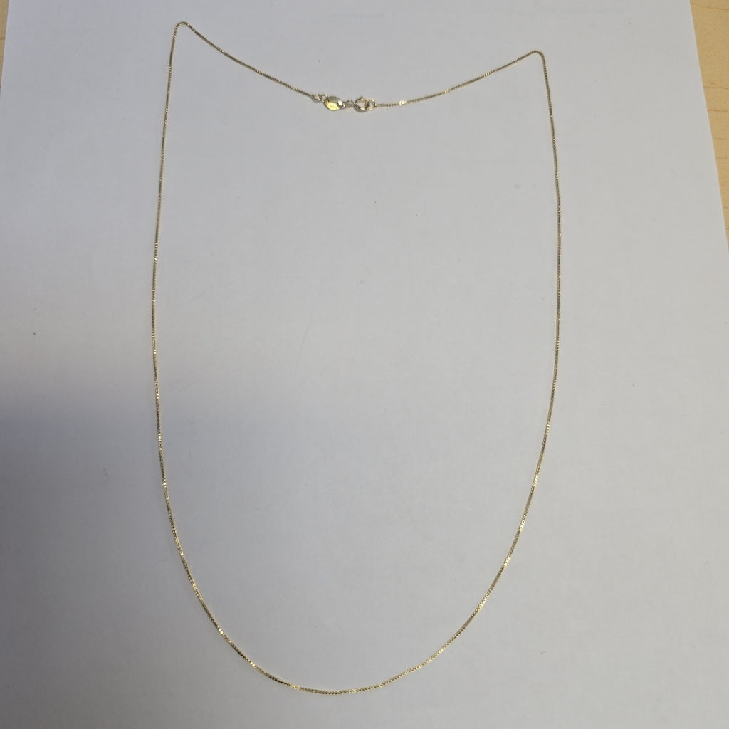 CADENA VENECIANO 14K 55 CM 1.8 GR (NUEVO)