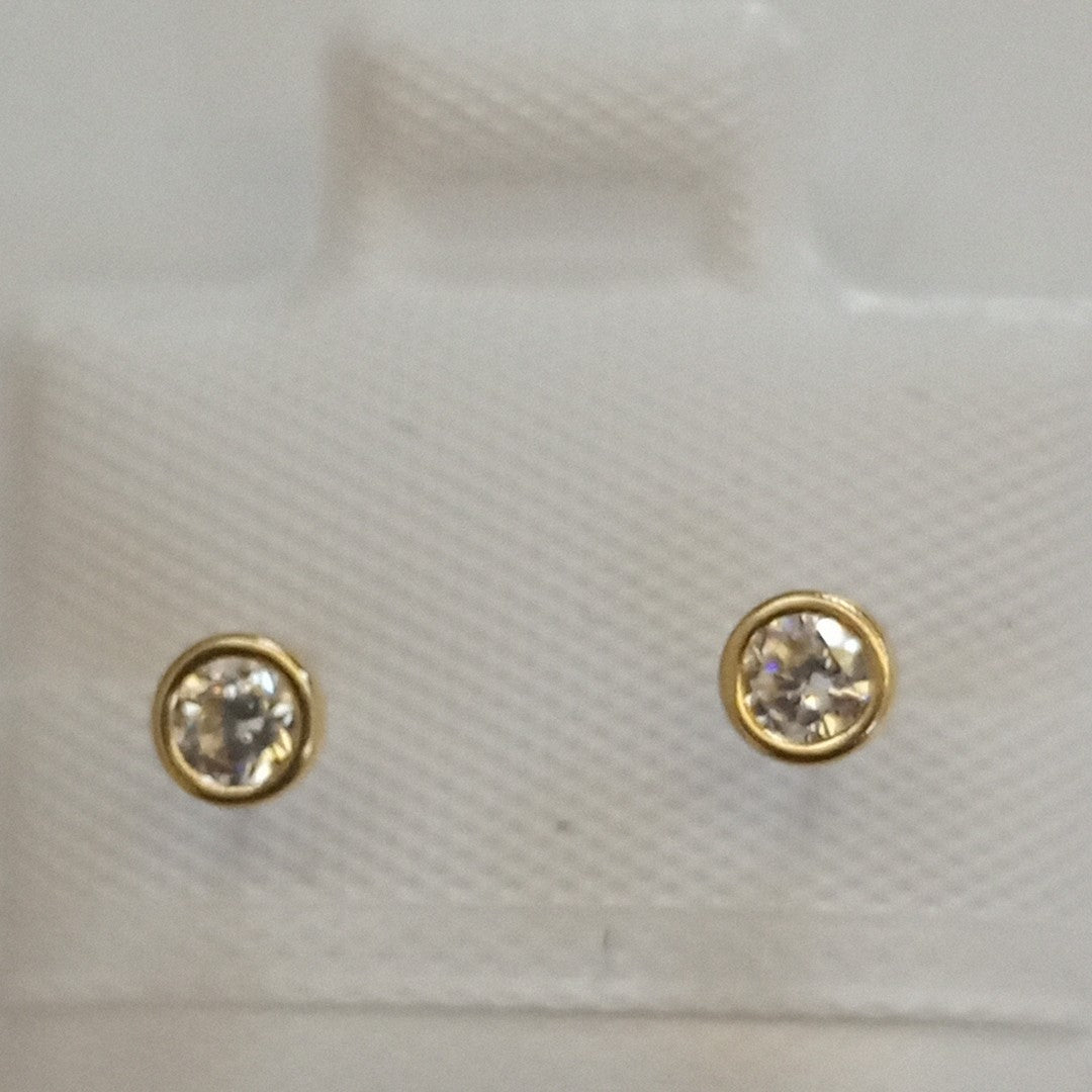 BROQUELES BROQUEL C CIRCONIA 14K 0.1501 GR (NUEVO)