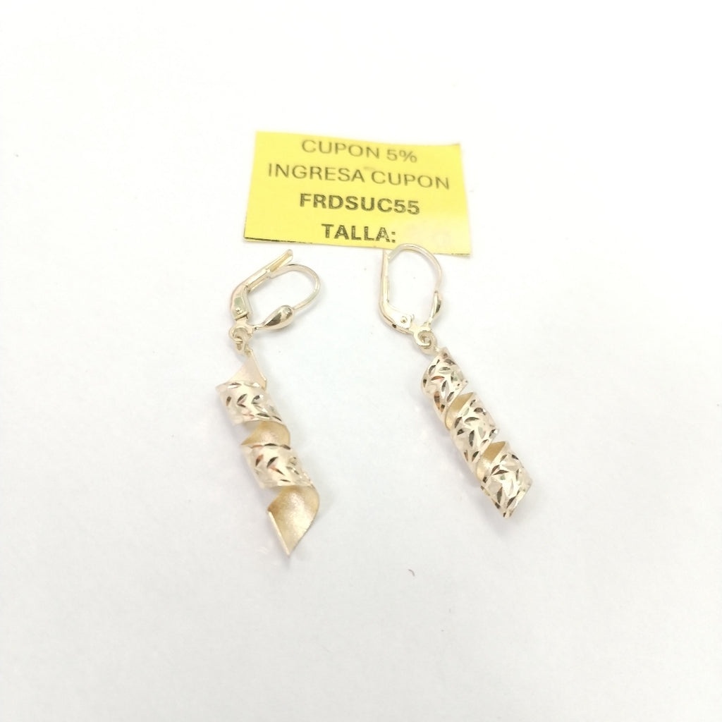 ARETES PAR ORO 14 K 2,90 GRMS (SEMINUEVO)