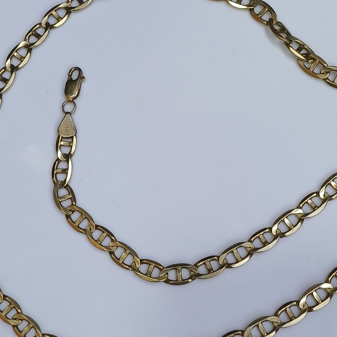 CADENA ORO 14 K 25.4 GRMS (SEMINUEVO)