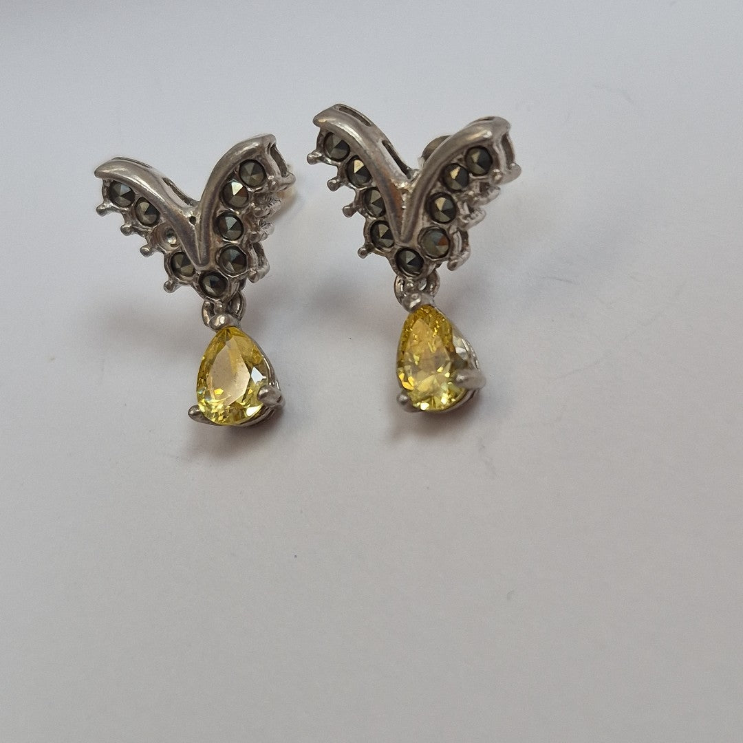 ARETES PAR PLATA 3,70 GRMS (SEMINUEVO)