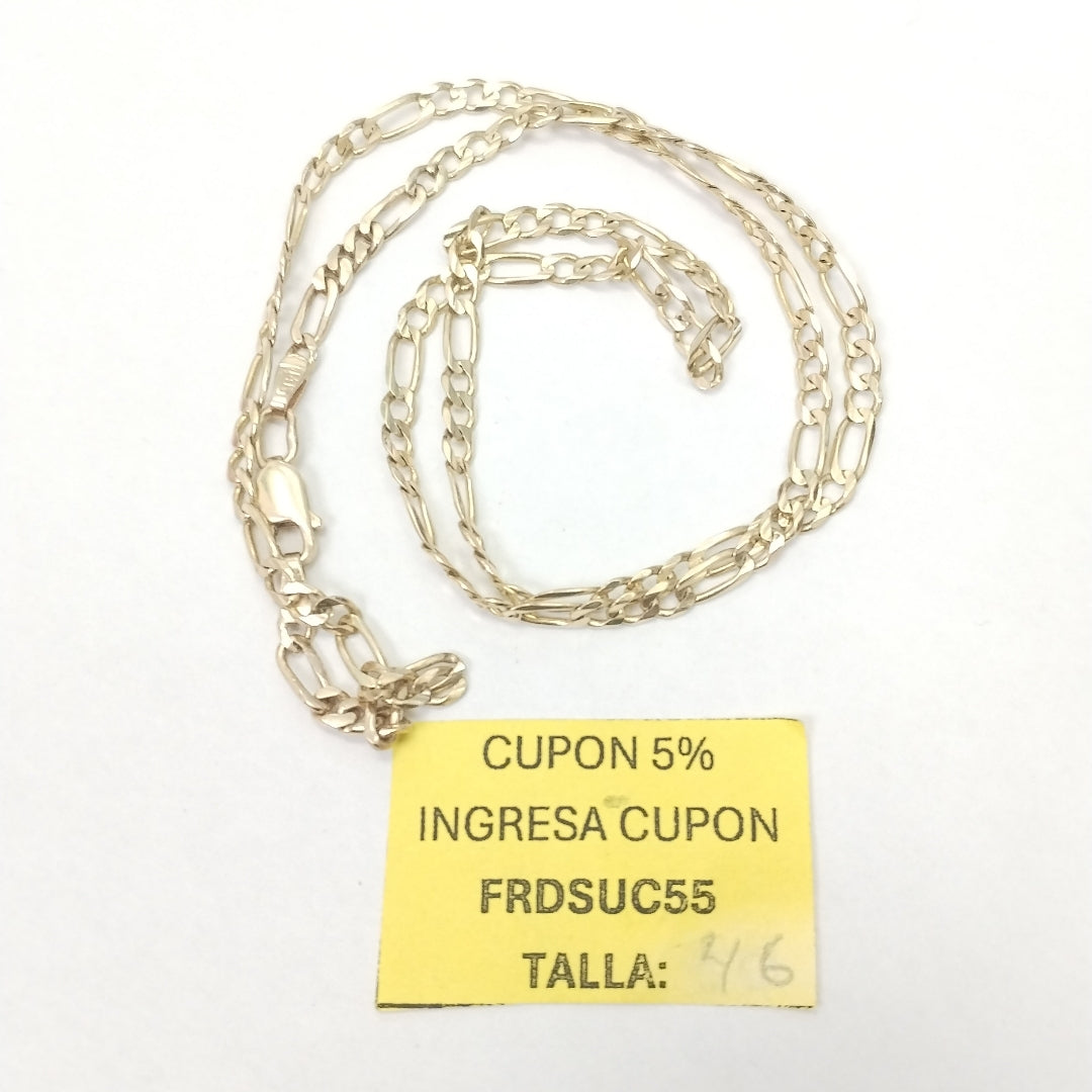 CADENA ORO 14 K 6,90 GRMS (SEMINUEVO)