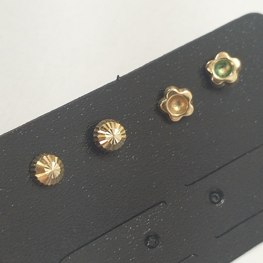 ARETES PAR ORO 14 K 0,30 GRMS (SEMINUEVO)