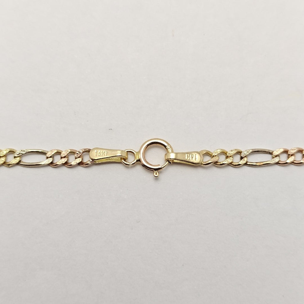 CADENA ORO COMBINADO 10 K 2,10 GRMS (SEMINUEVO)