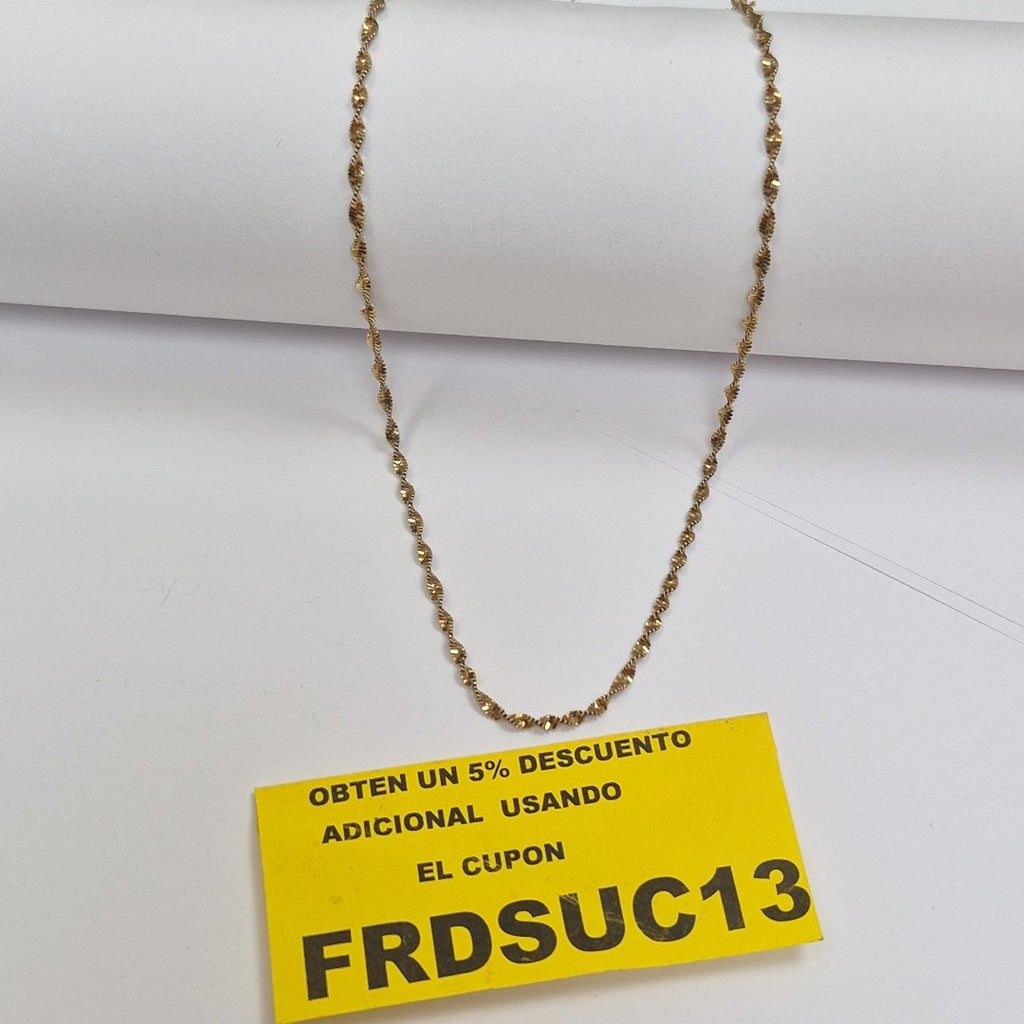 GARGANTILLA ORO 14 K 5.6 GRMS (SEMINUEVO)